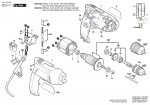 Bosch 0 601 145 042 GBM 6 Drill 240 V / GB Spare Parts GBM6